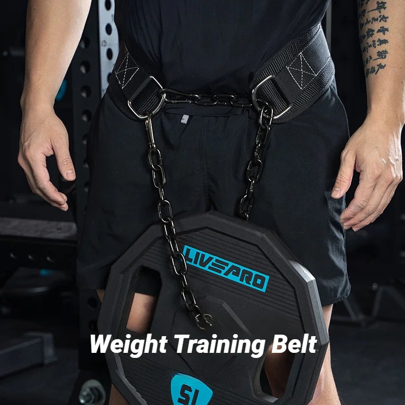 Weight Lifting Back Gym With Chain