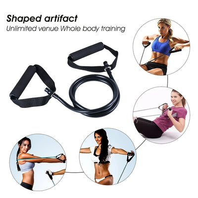 Resistance Bands With Handles Exercise