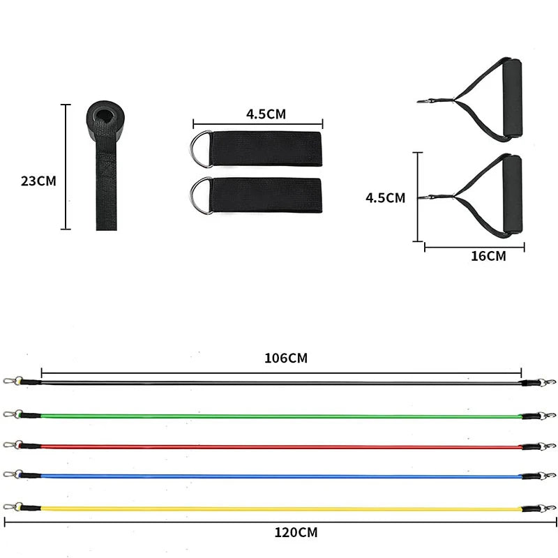 Resistance Bands Set Bodybuilding