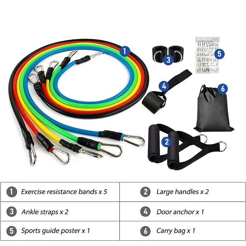 Resistance Bands Set Bodybuilding