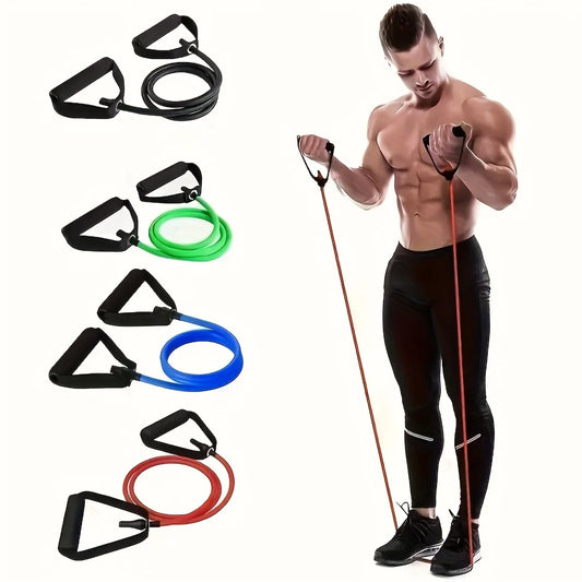 Resistance Bands With Handles Exercise